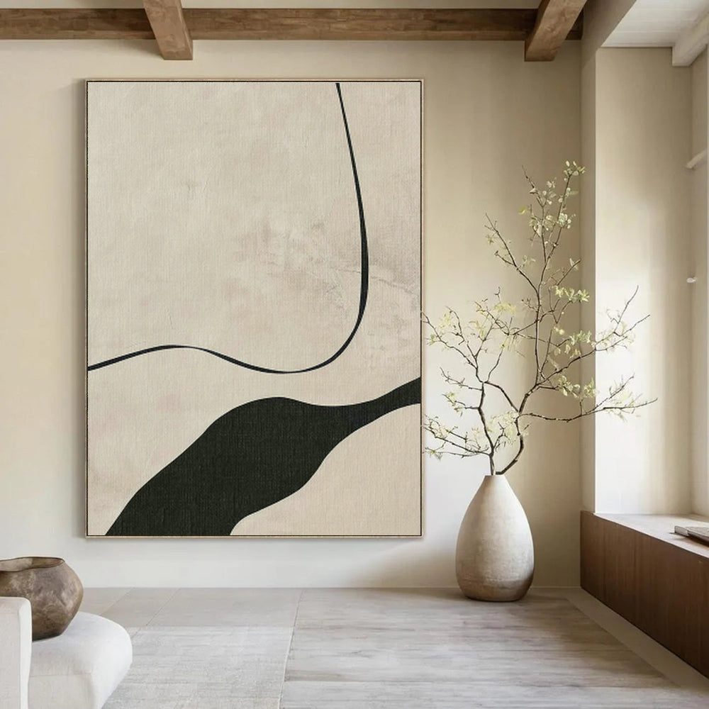 Immensely Sized Handmade Abstract Wall Art for Office & Hallway DLZ1155
