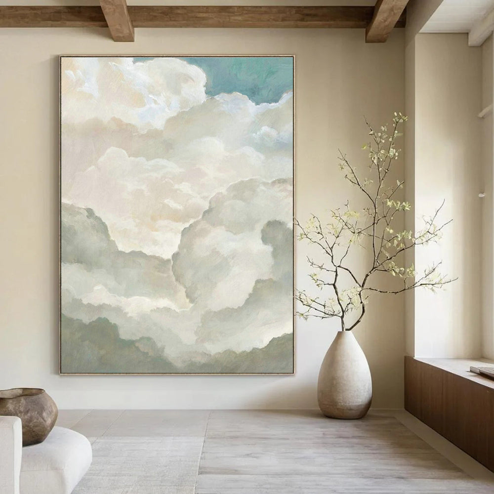 Tremendous Custom Hand - Painted Abstract Paintings for Bedroom Balcony Retreats & Office Rooftop Gardens DLZ0616