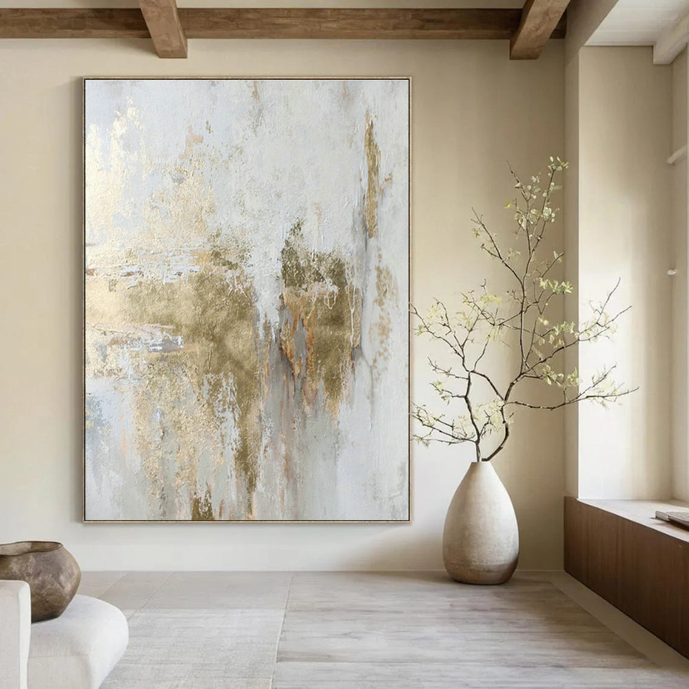 Gigantic Bespoke Abstract Canvas for Dining Room & Entryway DLZ1013