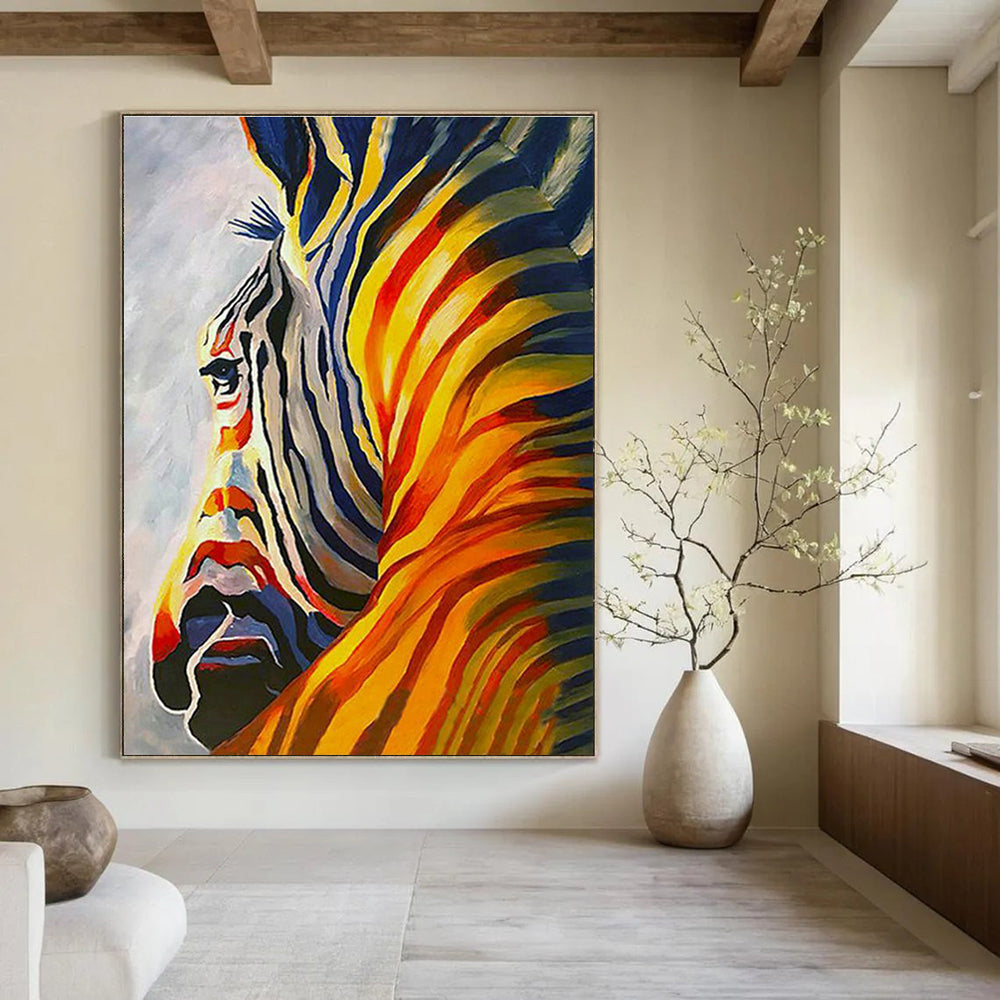 Vast Custom - Conceptualized Hand Painted Abstract Wall Decor for Entryway & Hallway DLZ2128