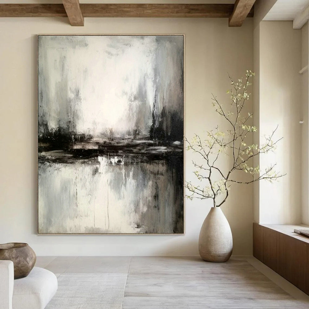 Original Handmade Abstract Canvas for Dining Room Tablecloth Storage Wall & Entryway Rain Boot Mat Wall DLZ1805
