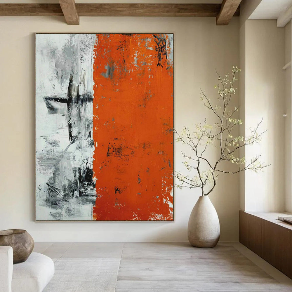 Extra - Colossal, Nano - Coated Custom Abstract Panels for Hallway Durability DLZ0494