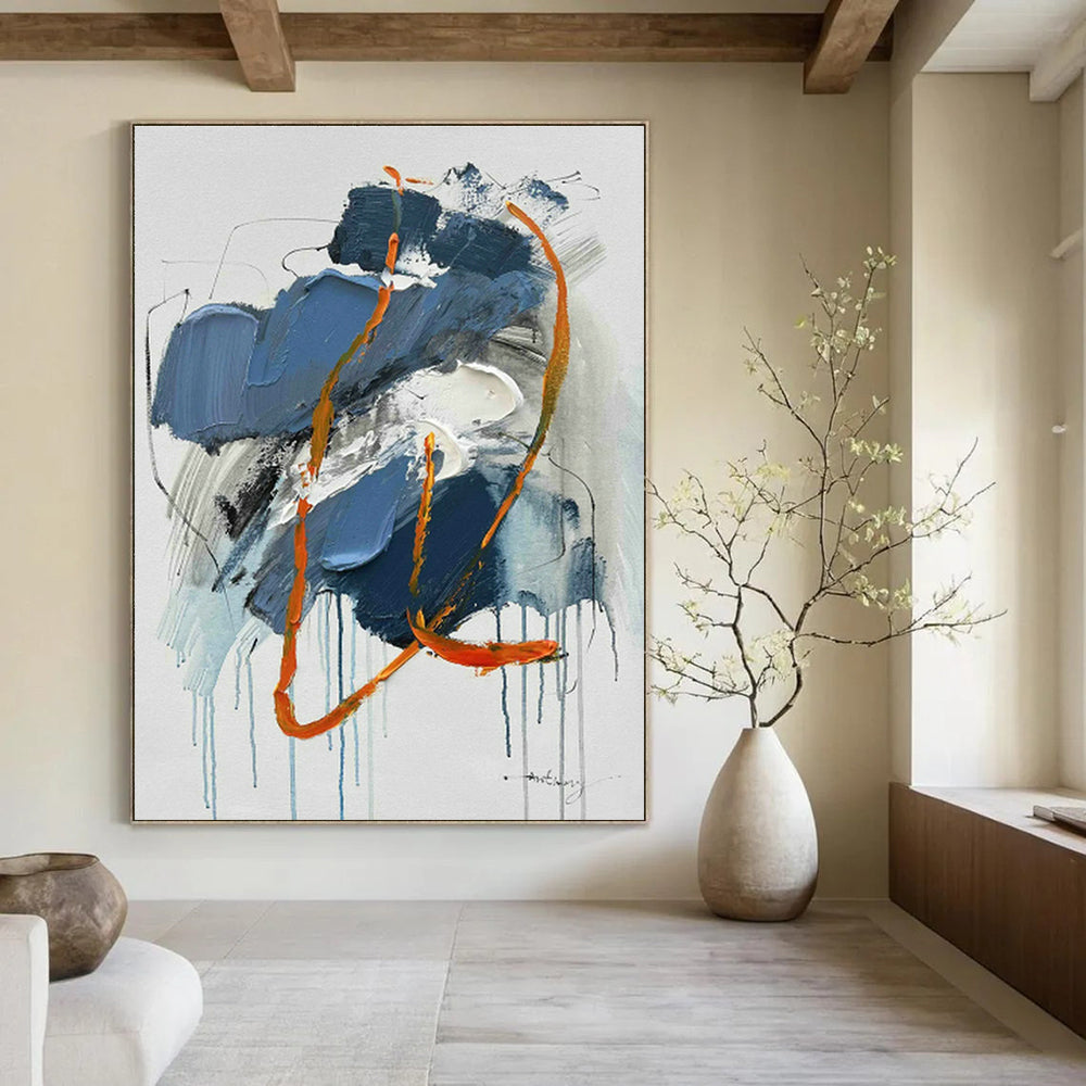 Custom Abstract Murals for Cottage Bedroom Balconies & Office Rooftop Gardens DLZ0818