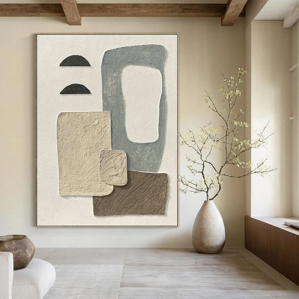 Large Custom Abstract Wall Hanging for Bedroom & Hallway DLZ1142