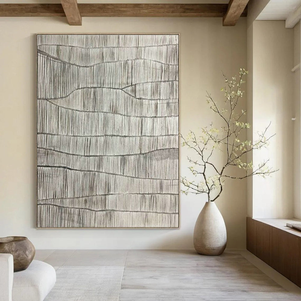 Monumental Tailored Abstract Canvas for Bedroom & Office DLZ1049