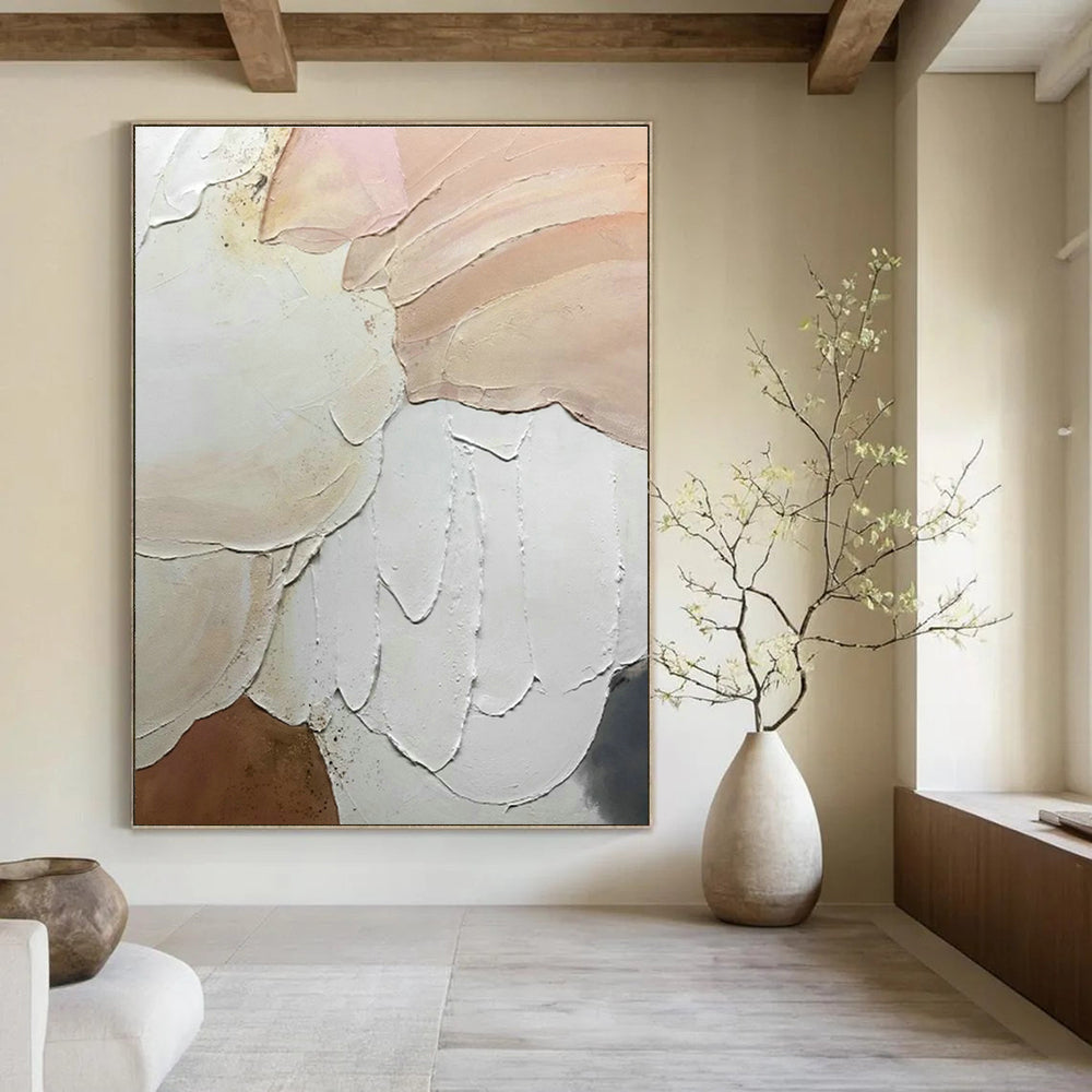 Stupendous Hand - Painted Abstract Art for Dining Room Wine Tasting Areas & Office Breakout Lounges DLZ0615