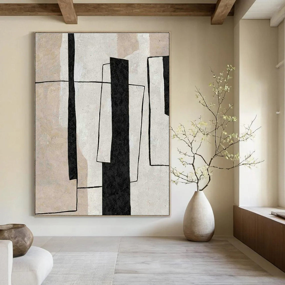 Large Customizable Handmade Abstract Wall Decor for Living Room Console Table Back Wall and Bedroom Dresser Mirror Wall DLZ2006