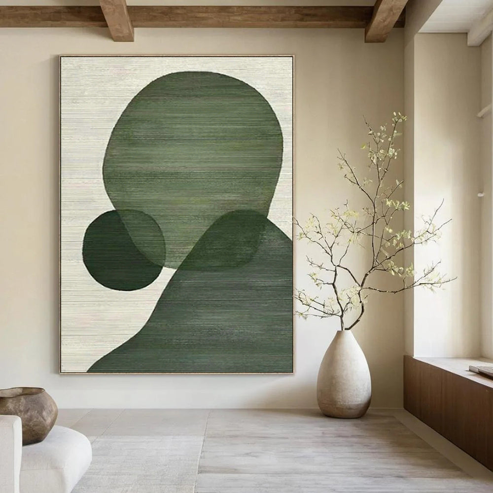 Custom-Sized Handmade Abstract Art for Office & Hallway DLZ1434