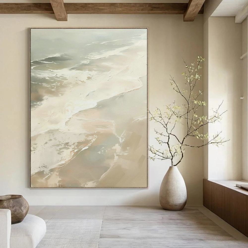 Custom - Designed Hand - Painted Abstract Art for Hallway & Entryway DLZ0658
