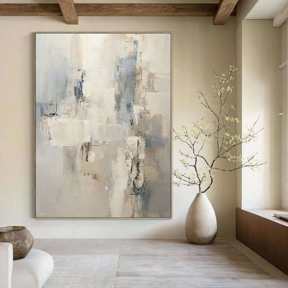 Vastly Oversized Custom Abstract Artwork for Living Room & Cottage Dining Room DLZ1256
