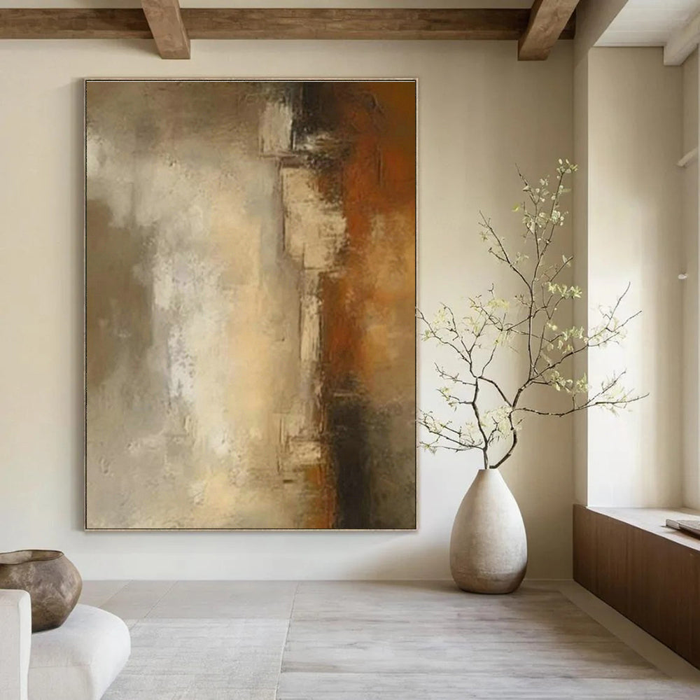 Hand-Crafted Abstract Painting for Entryway and Hallway DLZ1440