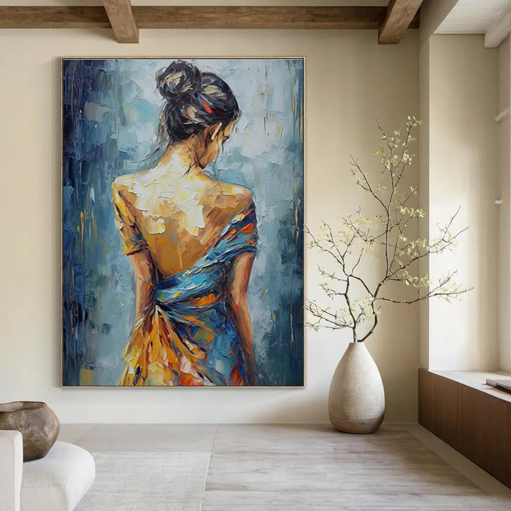 Customization of Large - sized Hand - Painted Abstract Paintings for Office, Create a Personalized Office Space DLZ0360
