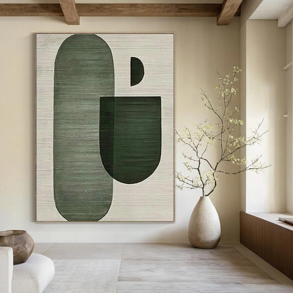 Large Handmade Abstract Canvas for Bedroom & Cottage Hallway DLZ1139