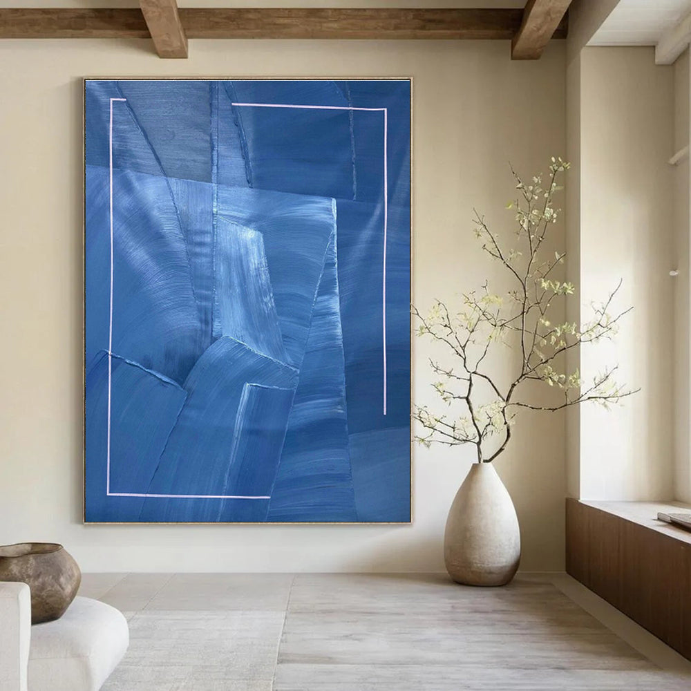 Custom Abstract Paintings for Cottage Living Room and Bedroom DLZ0753