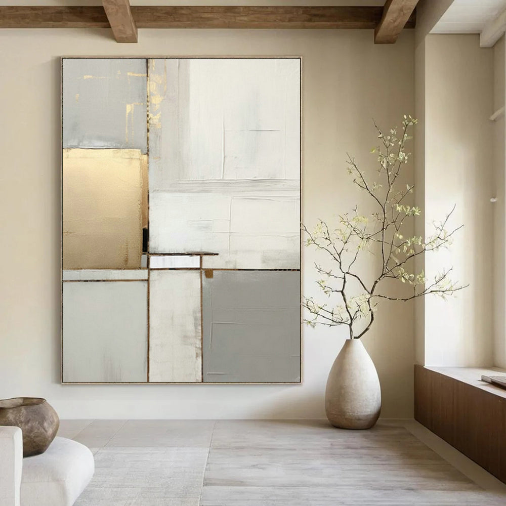 Massive Custom Abstract Paintings for Office Training Rooms & Bedroom Vanity Areas DLZ0586