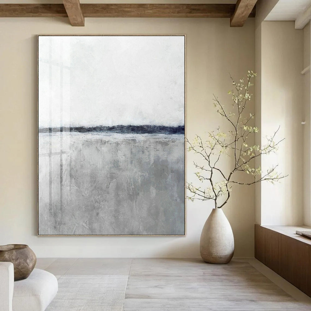 Extra - Large Custom Hand - Painted Abstracts for Office Break Rooms with Kitchenettes & Cottage Dining Room Wet Bars DLZ0679