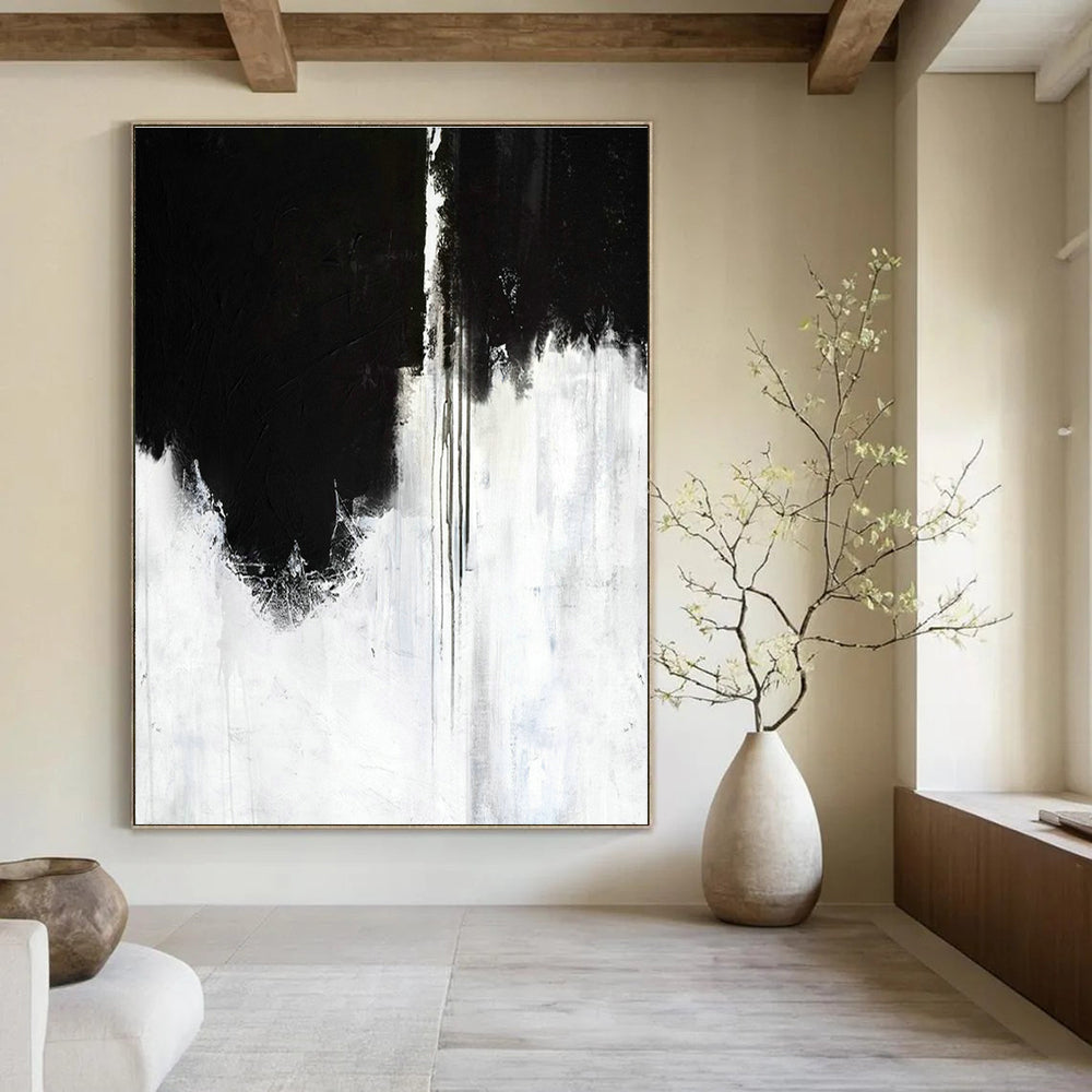 Giant, Custom - Fit Hand Painted Abstract Art for Dining Room & Living Room DLZ2053