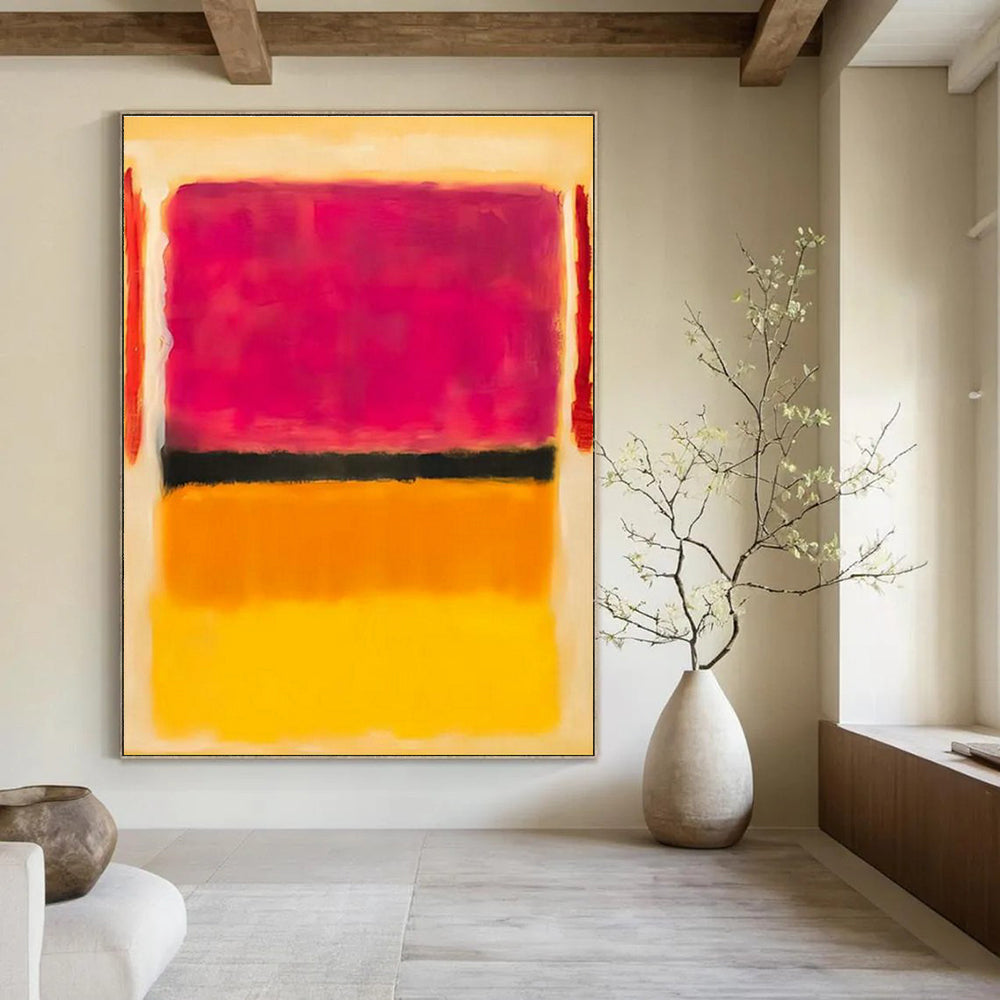 Large Handmade Abstract Canvas for Bedroom & Office DLZ2309