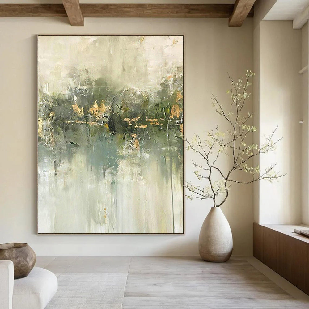 Massive Custom Abstract Paintings for Dining Room & Office Break Rooms DLZ0660