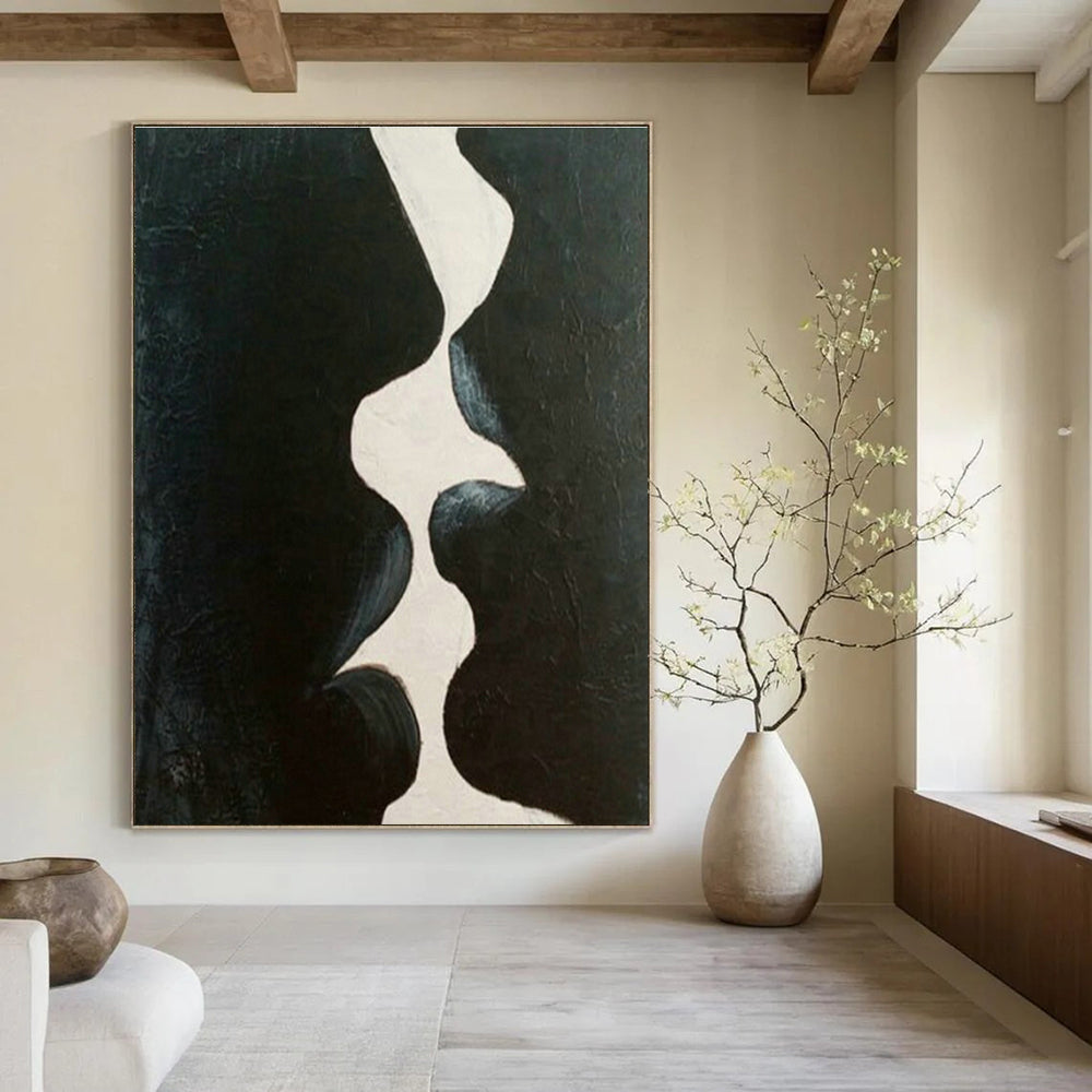Immense Ultra - Custom Handmade Abstract Painting for Bedroom & Dining Room DLZ2114