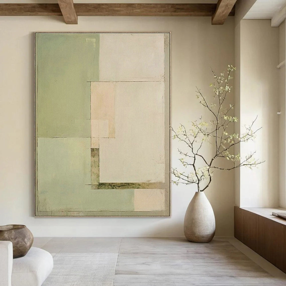 Massive Custom Abstract Paintings for Bedroom Dressing Rooms with Islands & Office Server Rooms DLZ0601