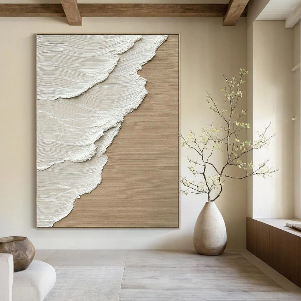 Humongous Tailored Handmade Abstract Painting for Bedroom & Dining Room DLZ2176