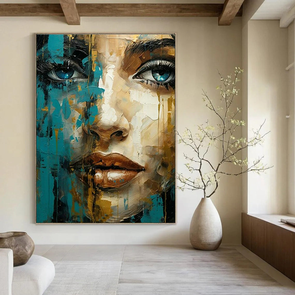 Hand-Crafted Abstract Wall Decor for Office and Cottage Bedroom DLZ1546