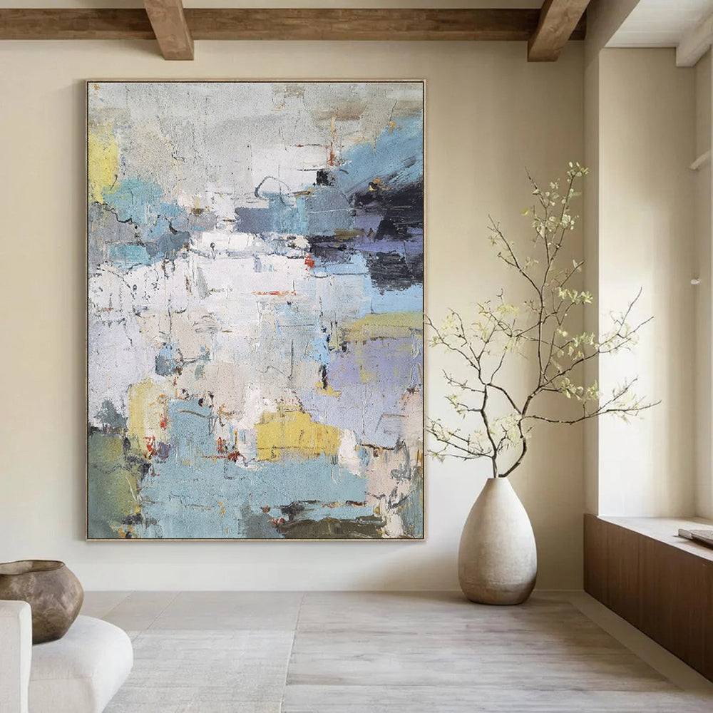 Colorful Abstract Cityscape - like Painting ADGE352