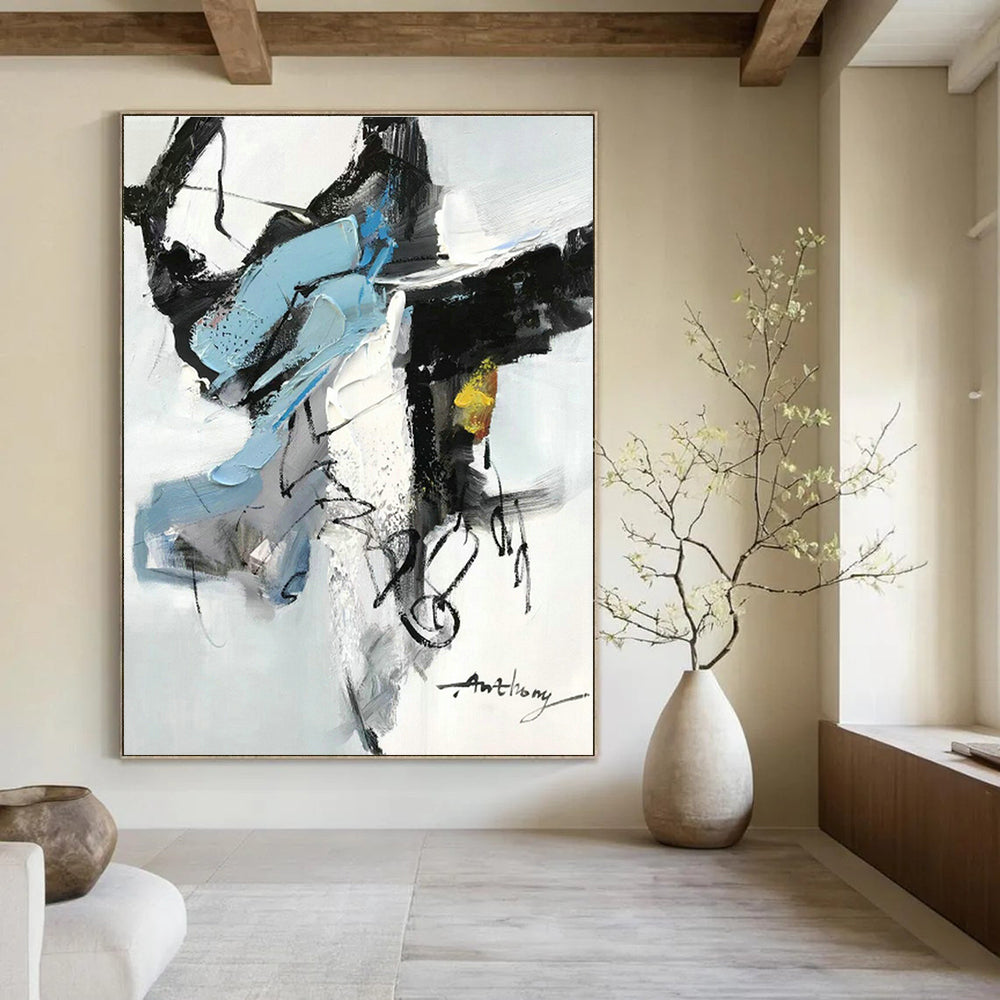 Oversized Abstract Murals for Office Training Rooms and Bedroom Reading Nooks DLZ0792