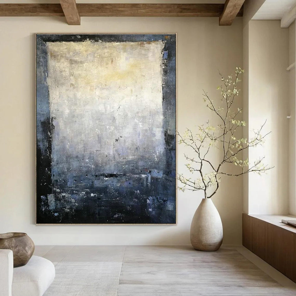 Tremendous Custom - Sized Abstract Art for Bedroom & Dining Room DLZ2277