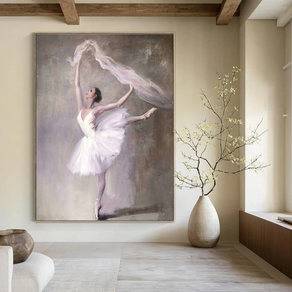 Big, Personalized Handmade Abstract Painting for Office & Hallway DLZ2044