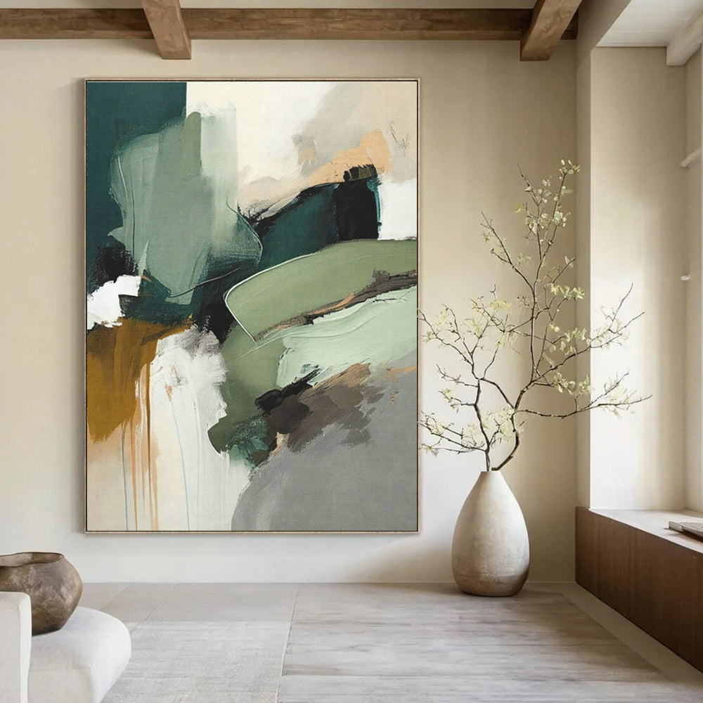 Hand-Crafted Abstract Wall Decor for Office and Cottage Bedroom DLZ1616