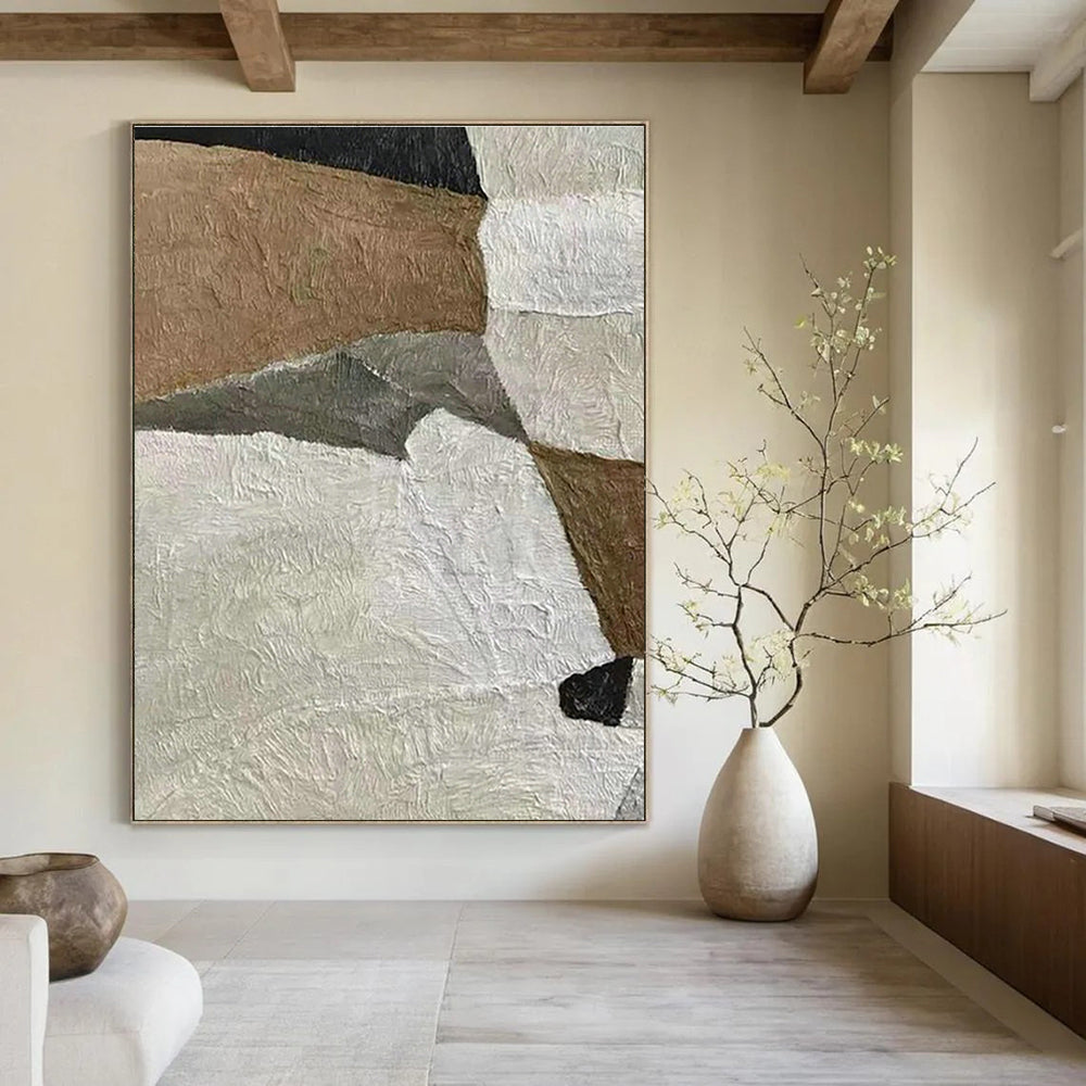 Gigantic Custom Abstract Canvas for Bedroom & Dining Room DLZ1147