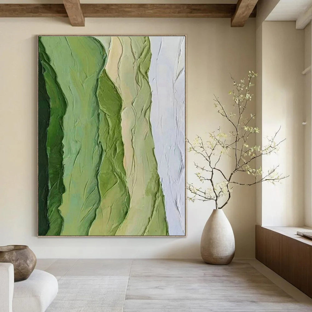 Customizable Handmade Abstract Wall Art for Dining Room and Hallway DLZ1479