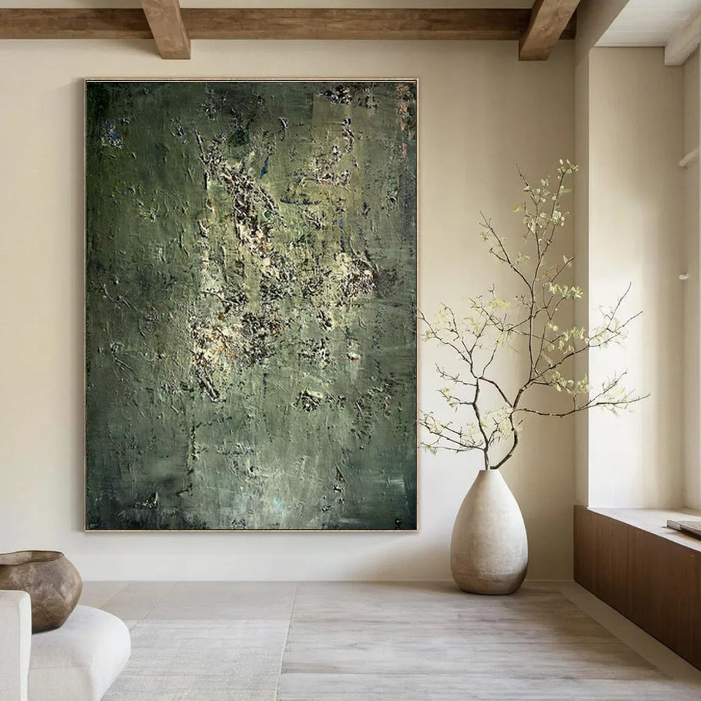 Massive Hand-Painted Abstract Wall Decor for Living Room & Cottage Office DLZ1202
