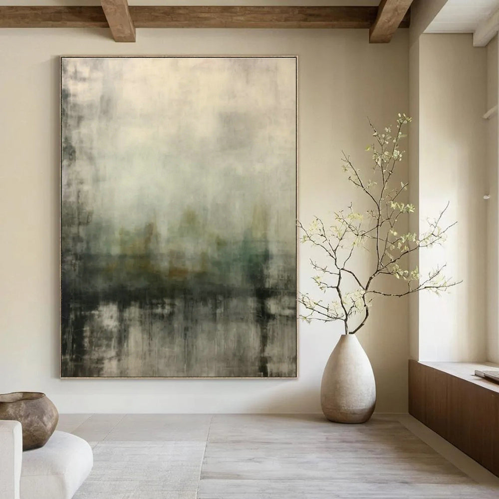 Custom Abstract Paintings for Cottage Office Breakout Areas & Bedroom Terraces DLZ0841