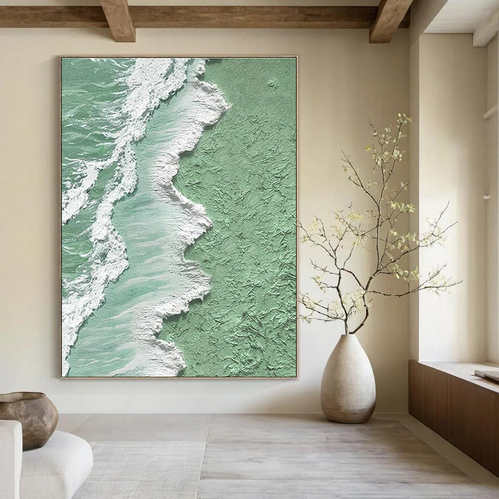 Tremendous Size Custom-Built Hand Painted Abstract Art for Cottages & Bedroom DLZ2205