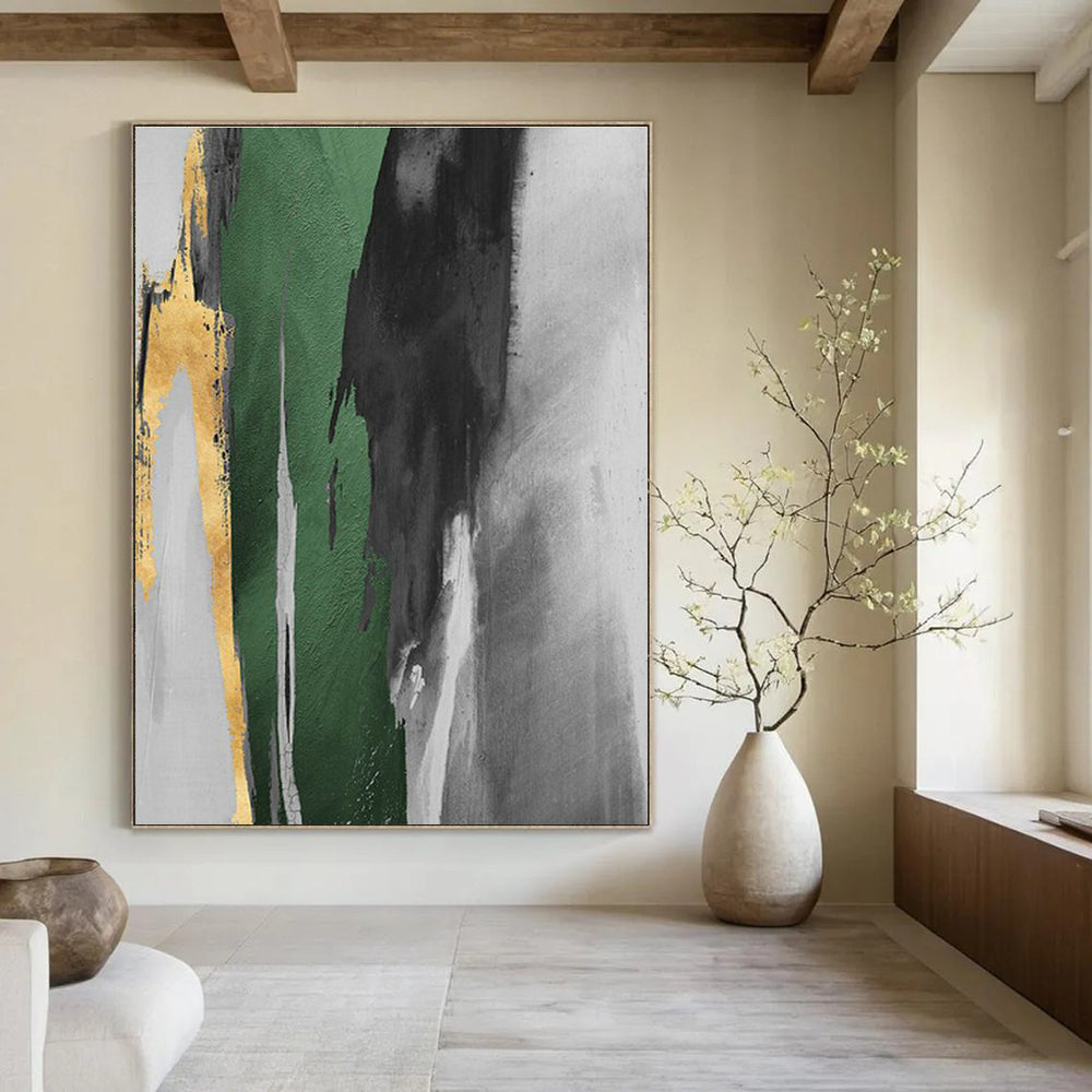 Monumental Custom - Designed Hand Painted Abstract Canvas for Office & Living Room DLZ2222
