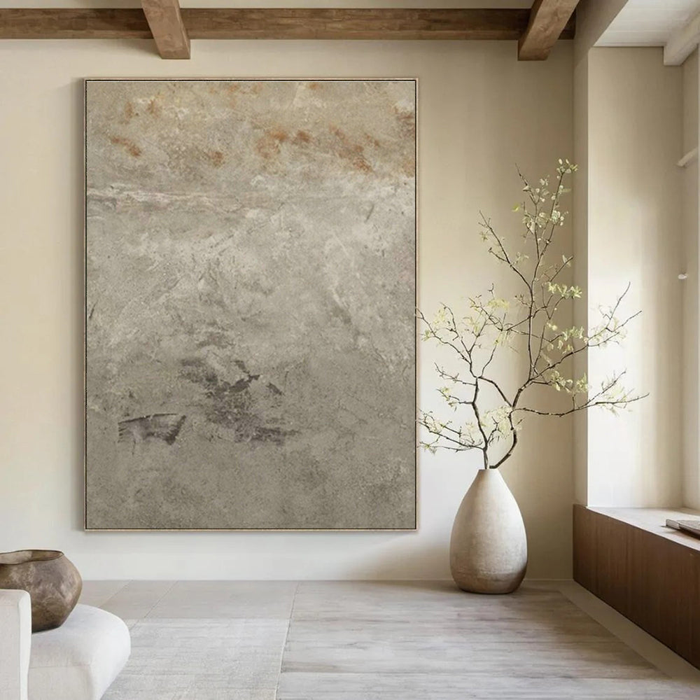 Oversized Modern Abstract Hand-Painted Canvas Painting, Injecting Vitality into Office and Corridor DLZ0967