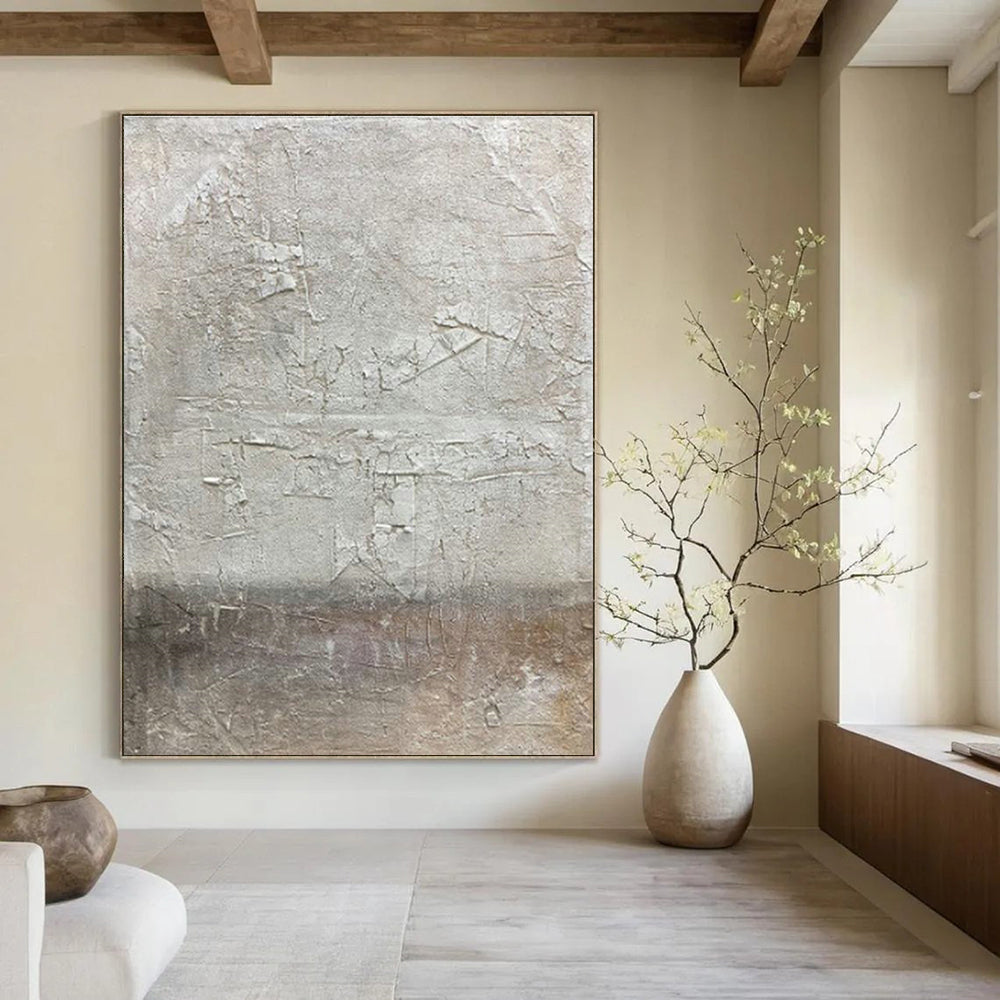 Gigantic Custom-Fit Handmade Abstract Painting for Dining Room & Hallway DLZ2191