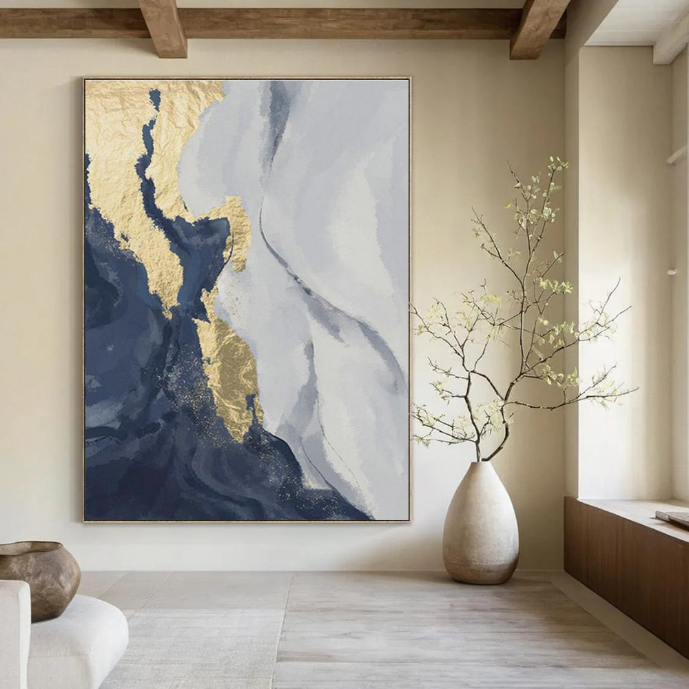 Immense Custom - Fit Handmade Abstract Artwork for Office & Entryway DLZ2214