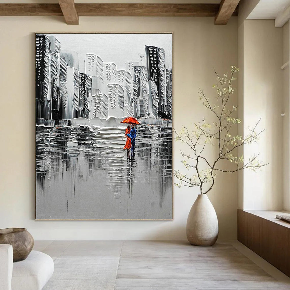 Handmade Abstract Art for Entryway & Dining Room DLZ2300