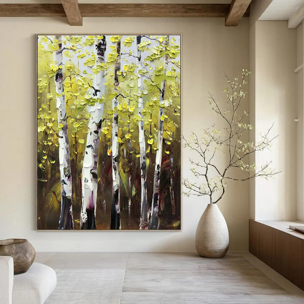 Extra-Large Handcrafted Abstract Painting for Office & Hallway DLZ1289