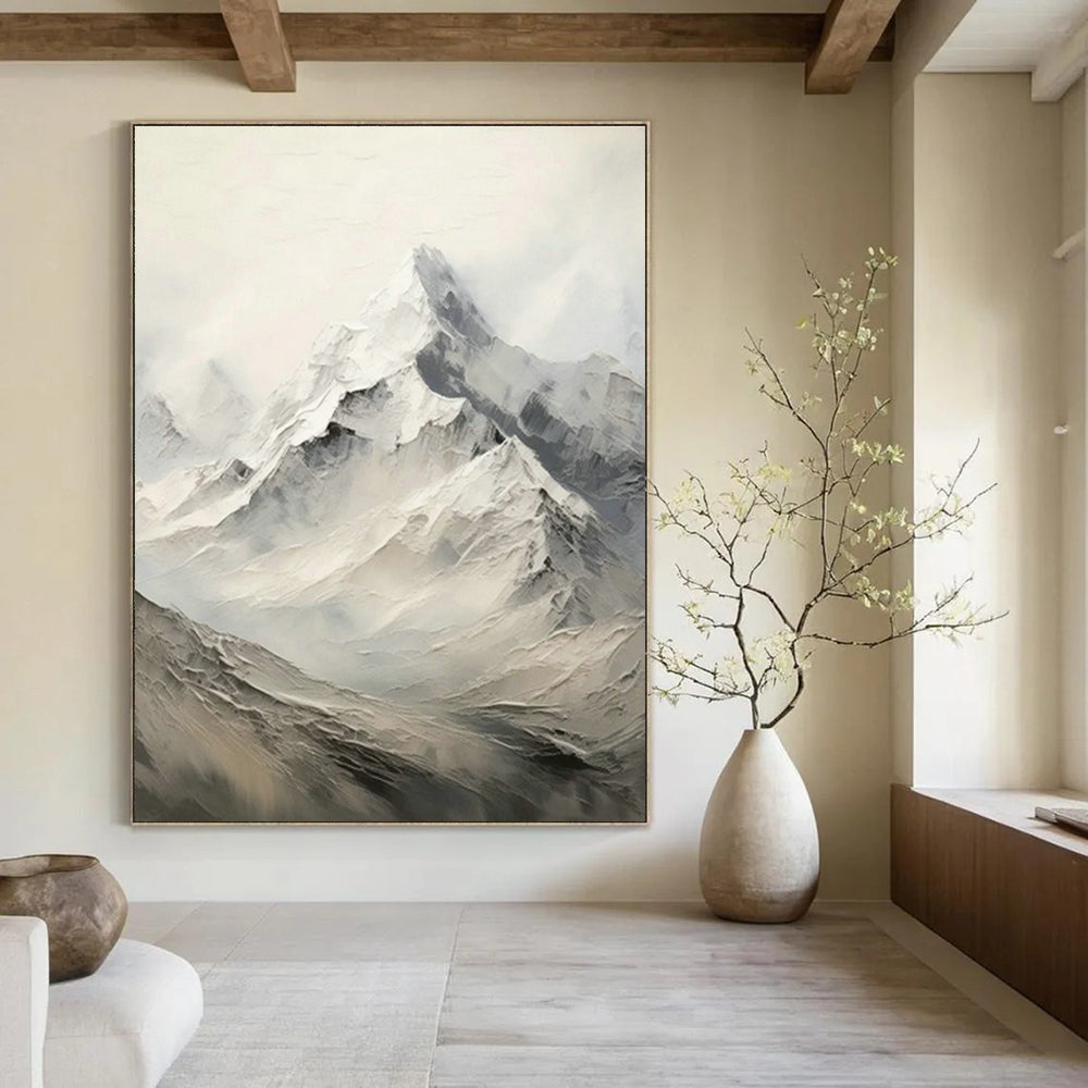 Immense Custom-Painted Abstract Art for Hallway & Living Room DLZ1263