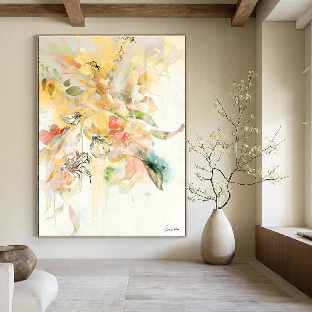 Gargantuan - Sized Custom - Made Abstract Wall Hanging for Living Room & Hallway DLZ1094