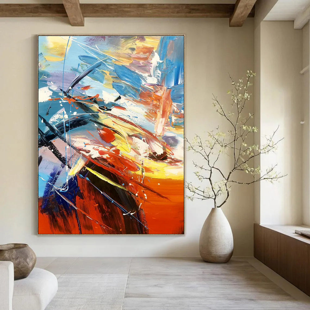 Super - Roomy, Shape - Shifting Custom Abstracts for Cottage Adaptability DLZ0496