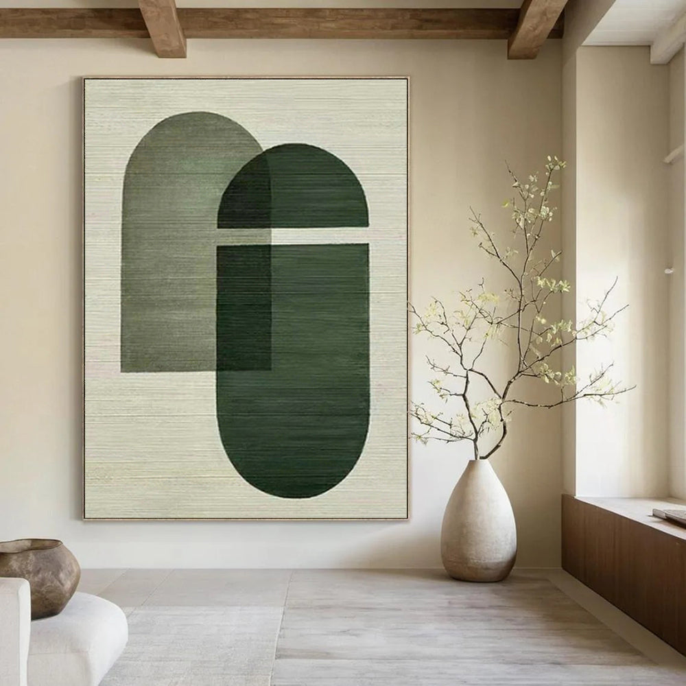 Hand-Painted Abstract Wall Art for Bedroom and Living Room DLZ1435
