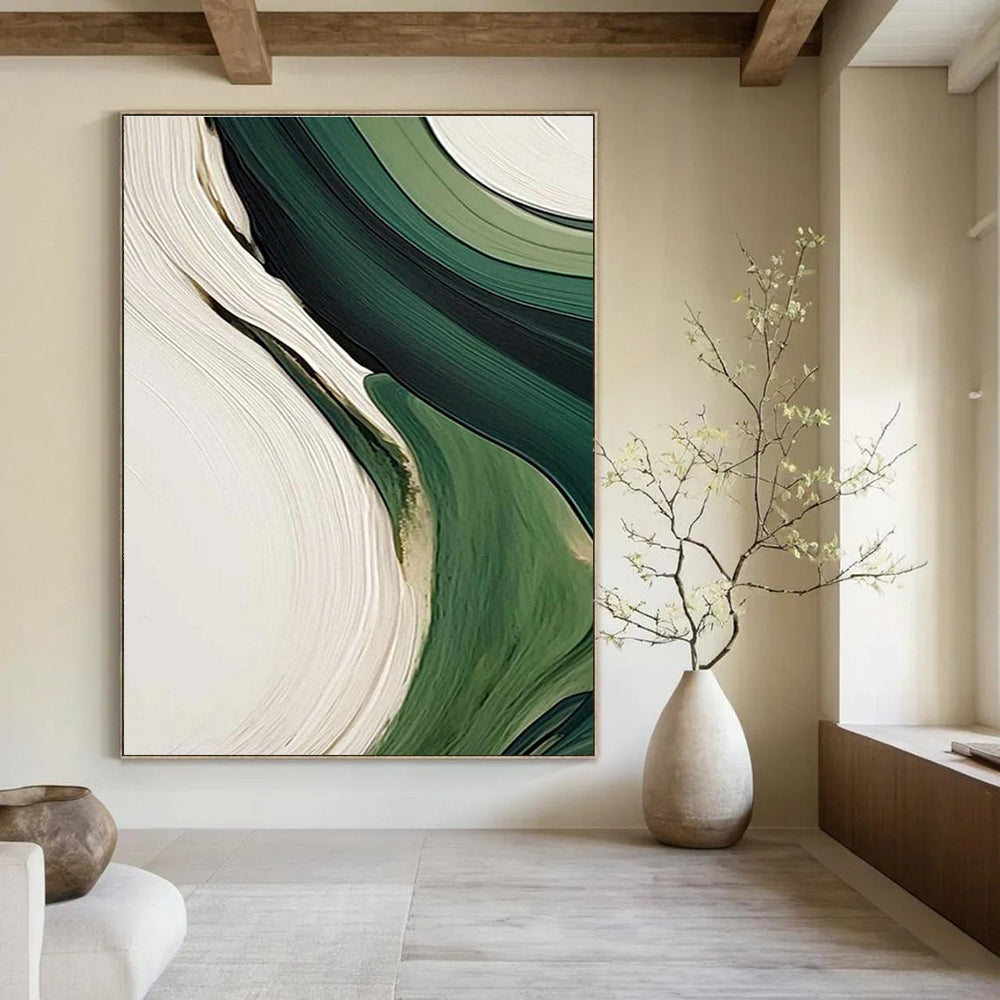 Oversized Tailored Handmade Abstract Painting for Hallway and Cottage DLZ2168