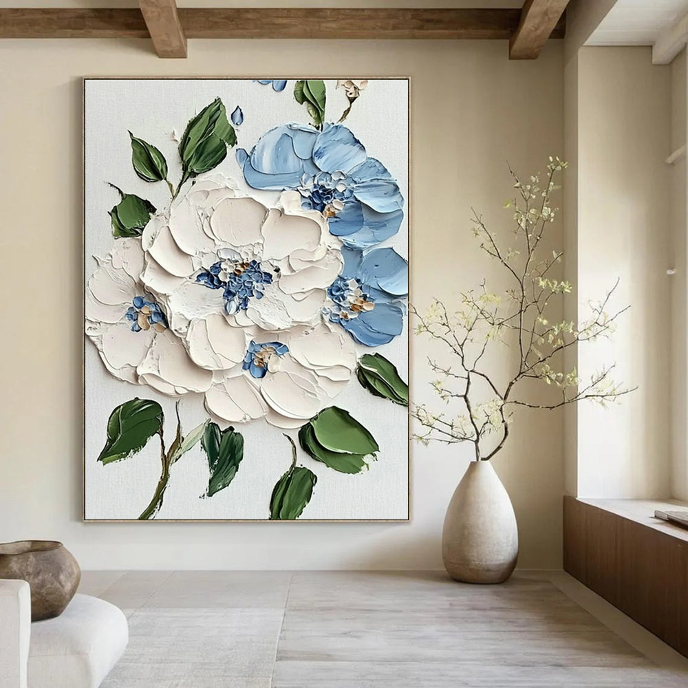 Handmade Textured Abstract Wall Art for Bedroom & Living Room DLZ1394