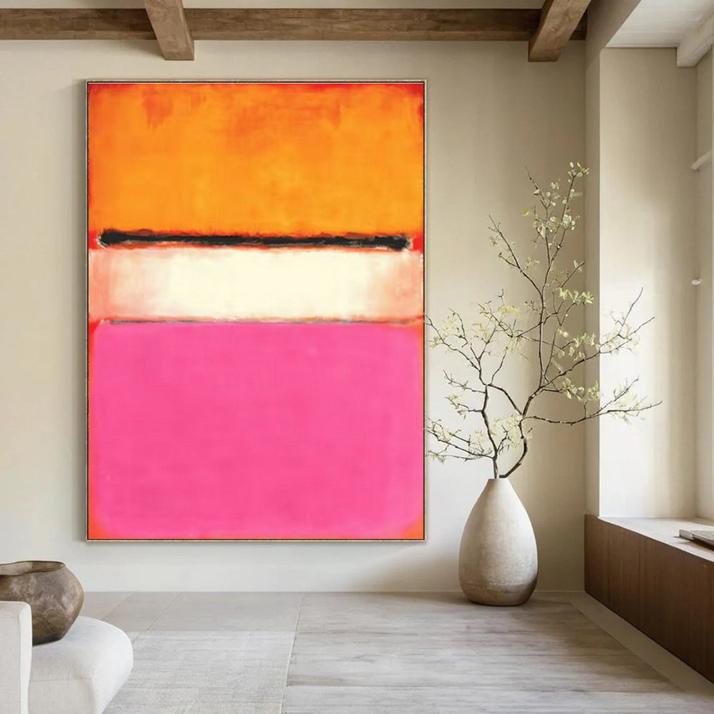 Gigantic Personalized Hand Painted Abstract Artwork for Dining Room & Hallway DLZ2093
